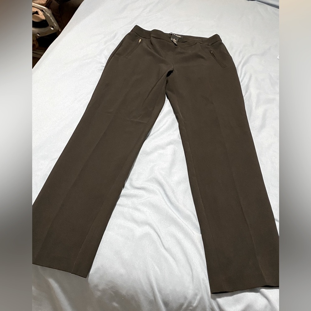 Black, classy dress pants.